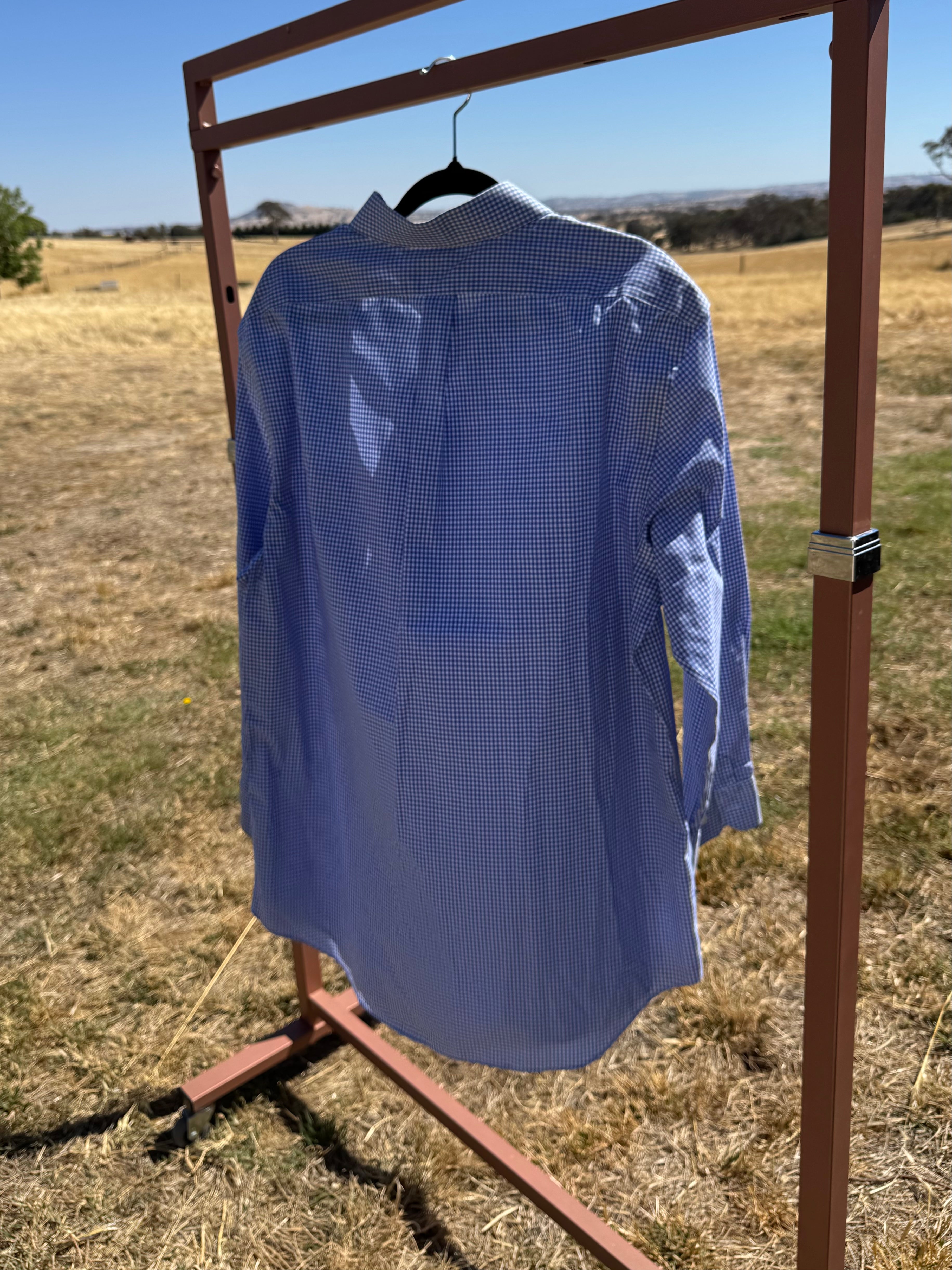 BANANA REPUBLIC MENS DRESS SHIRT L