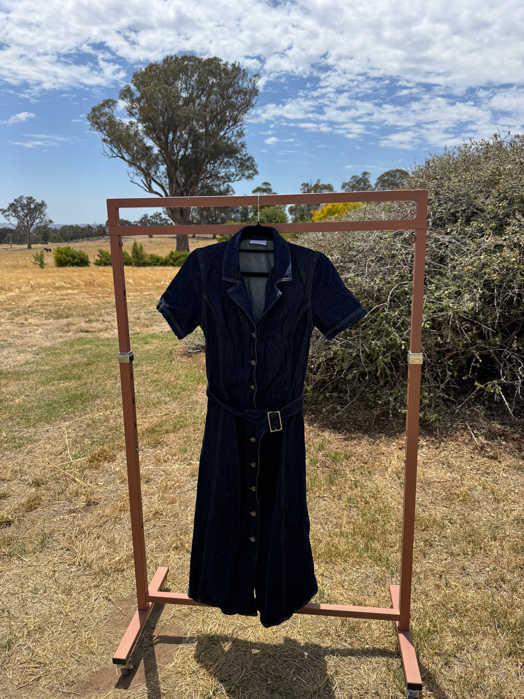 SUSSAN DENIM DRESS 6