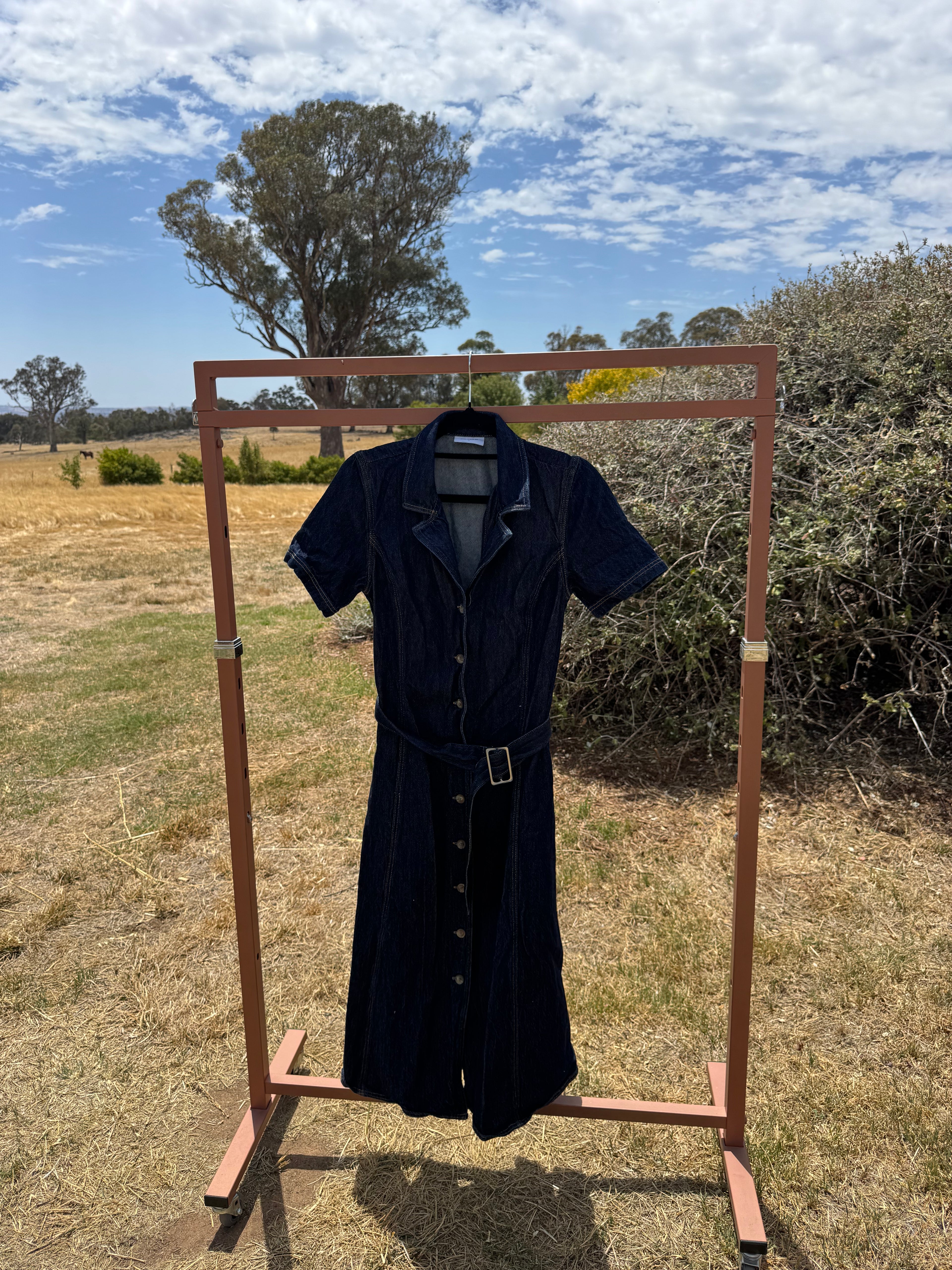 SUSSAN DENIM DRESS 6
