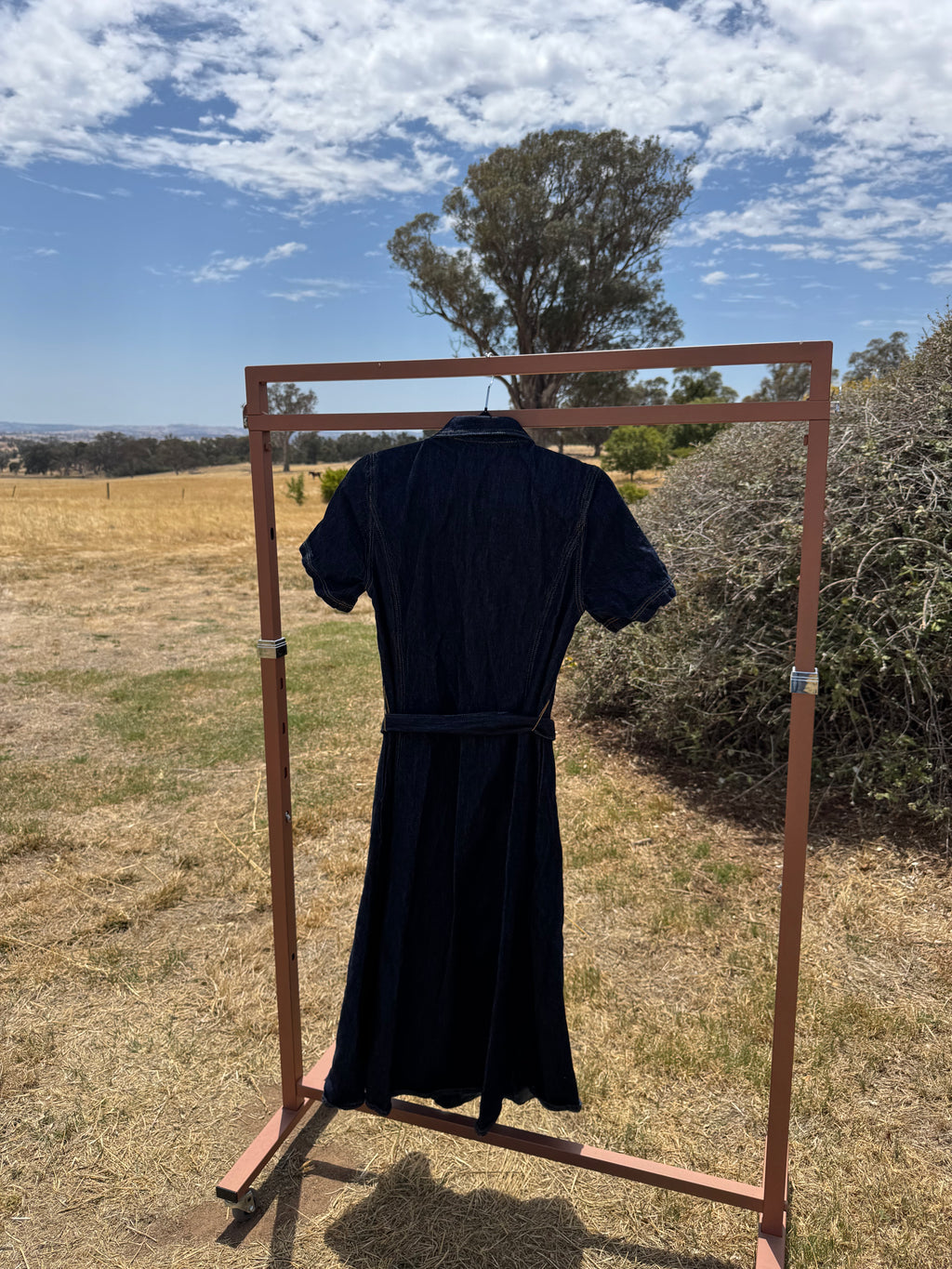 SUSSAN DENIM DRESS 6