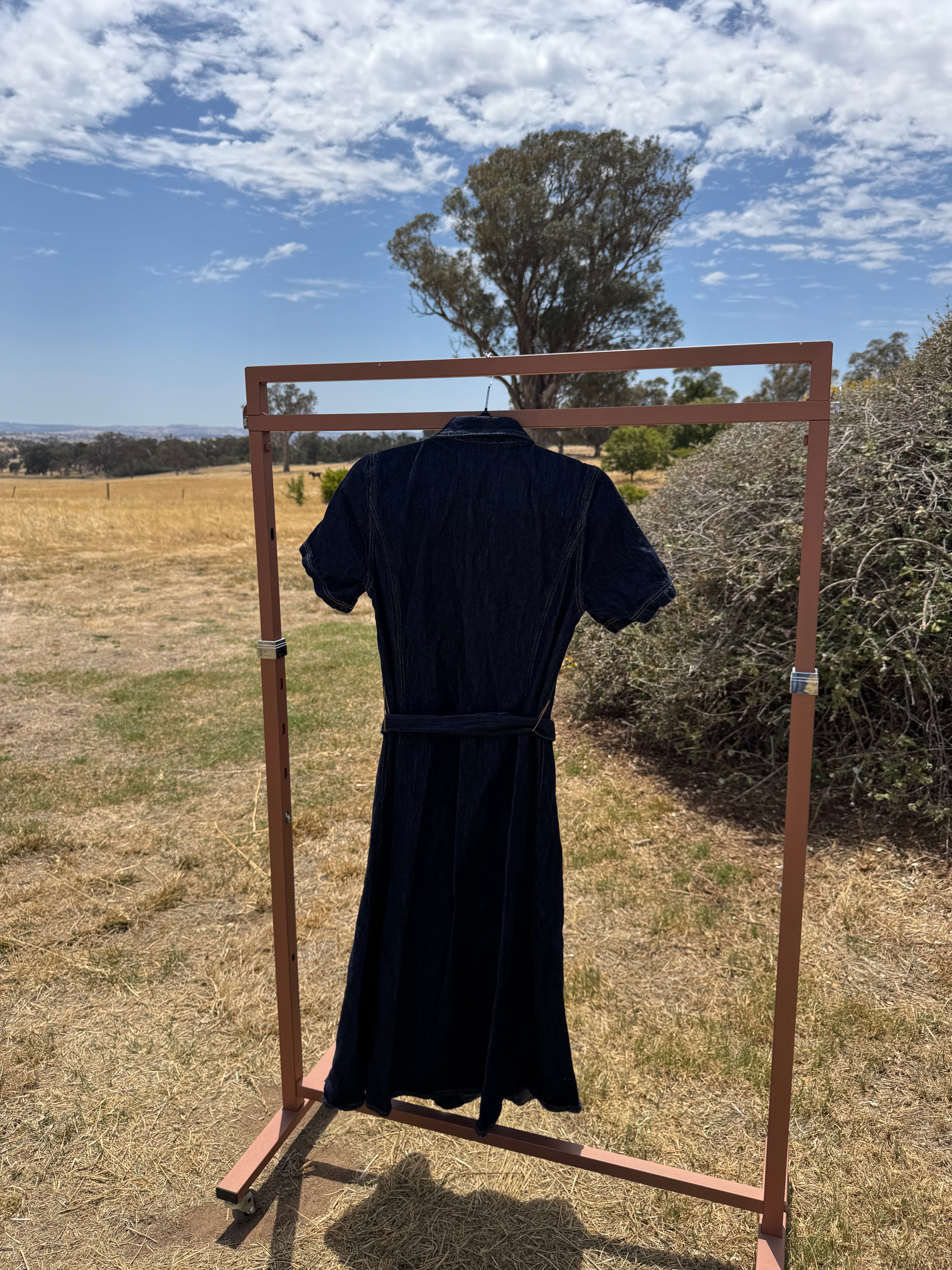 SUSSAN DENIM DRESS 6