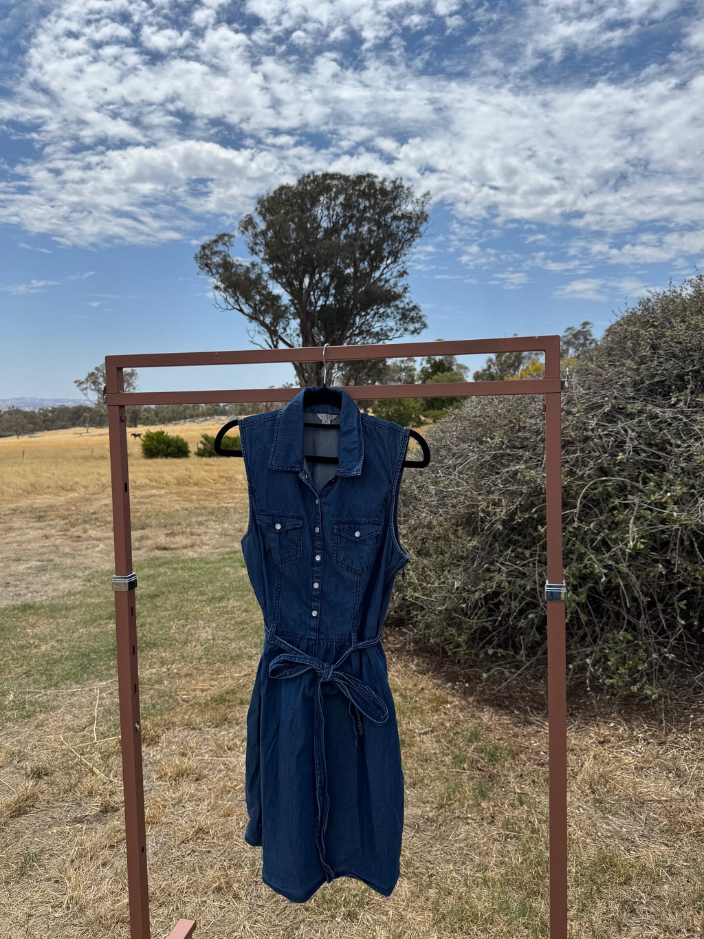 GUESS DENIM DRESS M