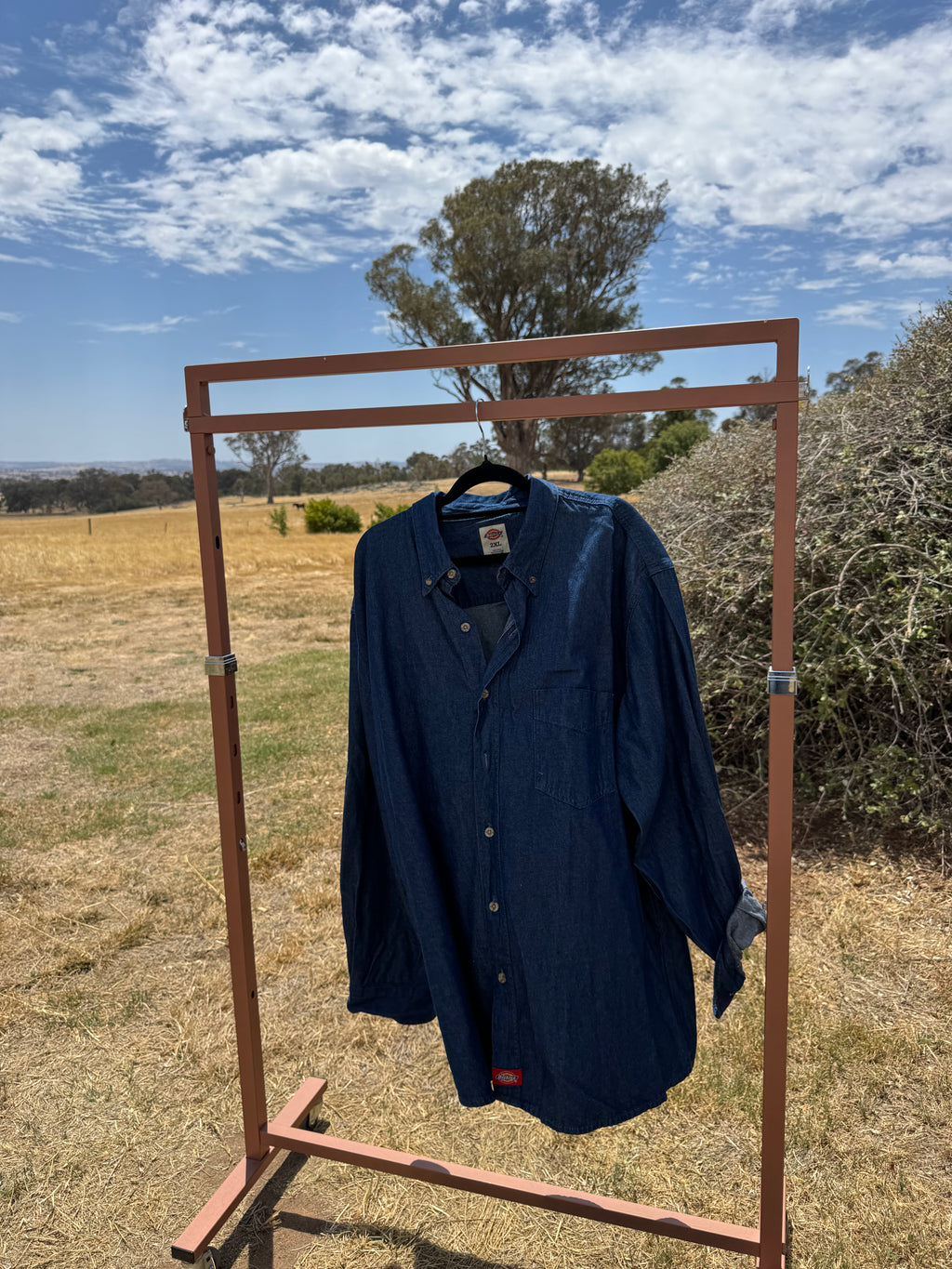 DICKIES DENIM SHIRT 2XL