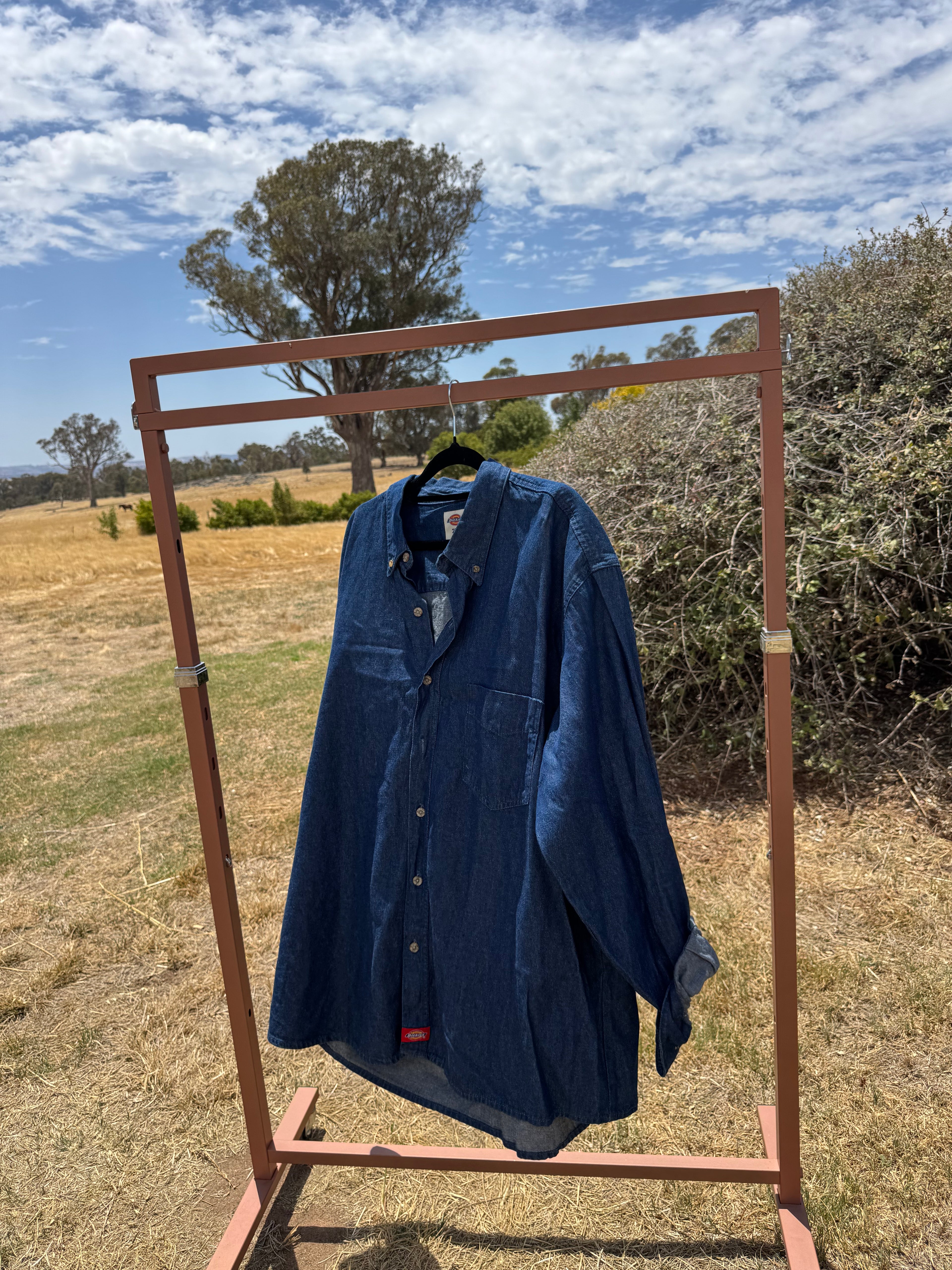 DICKIES DENIM SHIRT 2XL