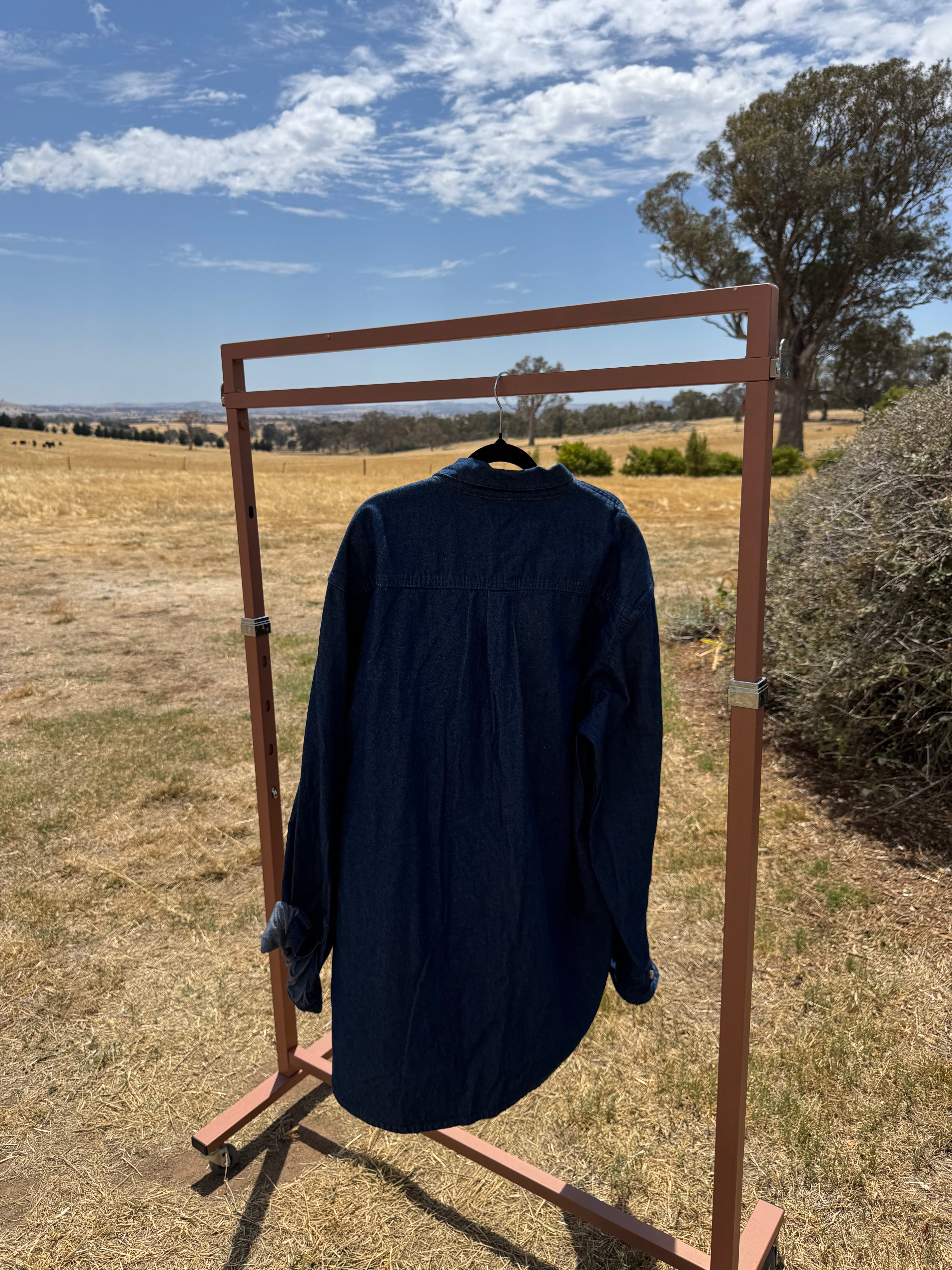 DICKIES DENIM SHIRT 2XL