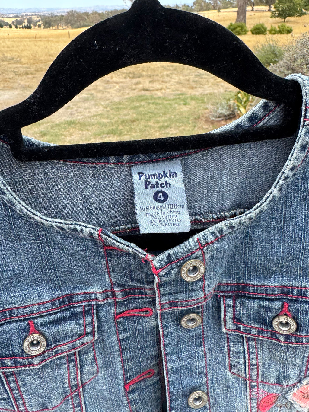 PUMPKIN PATCH KIDS DENIM DRESS 4