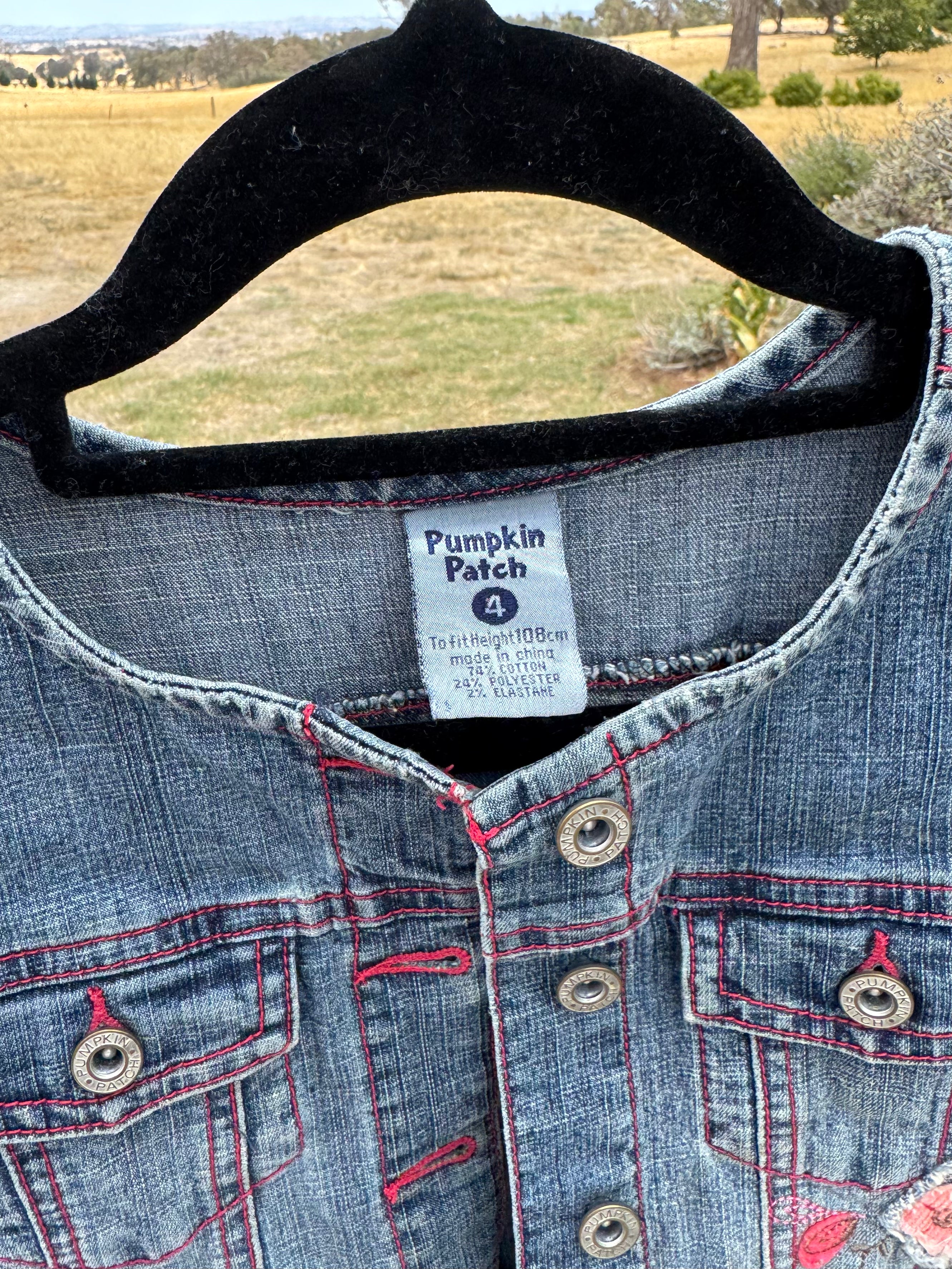 PUMPKIN PATCH KIDS DENIM DRESS 4