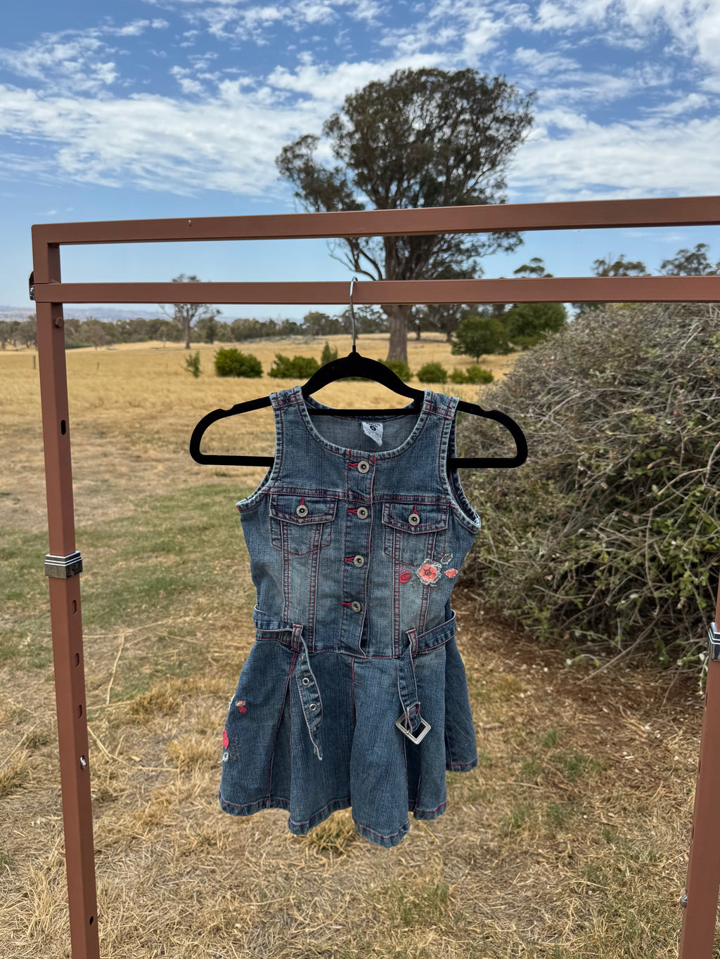 PUMPKIN PATCH KIDS DENIM DRESS 4