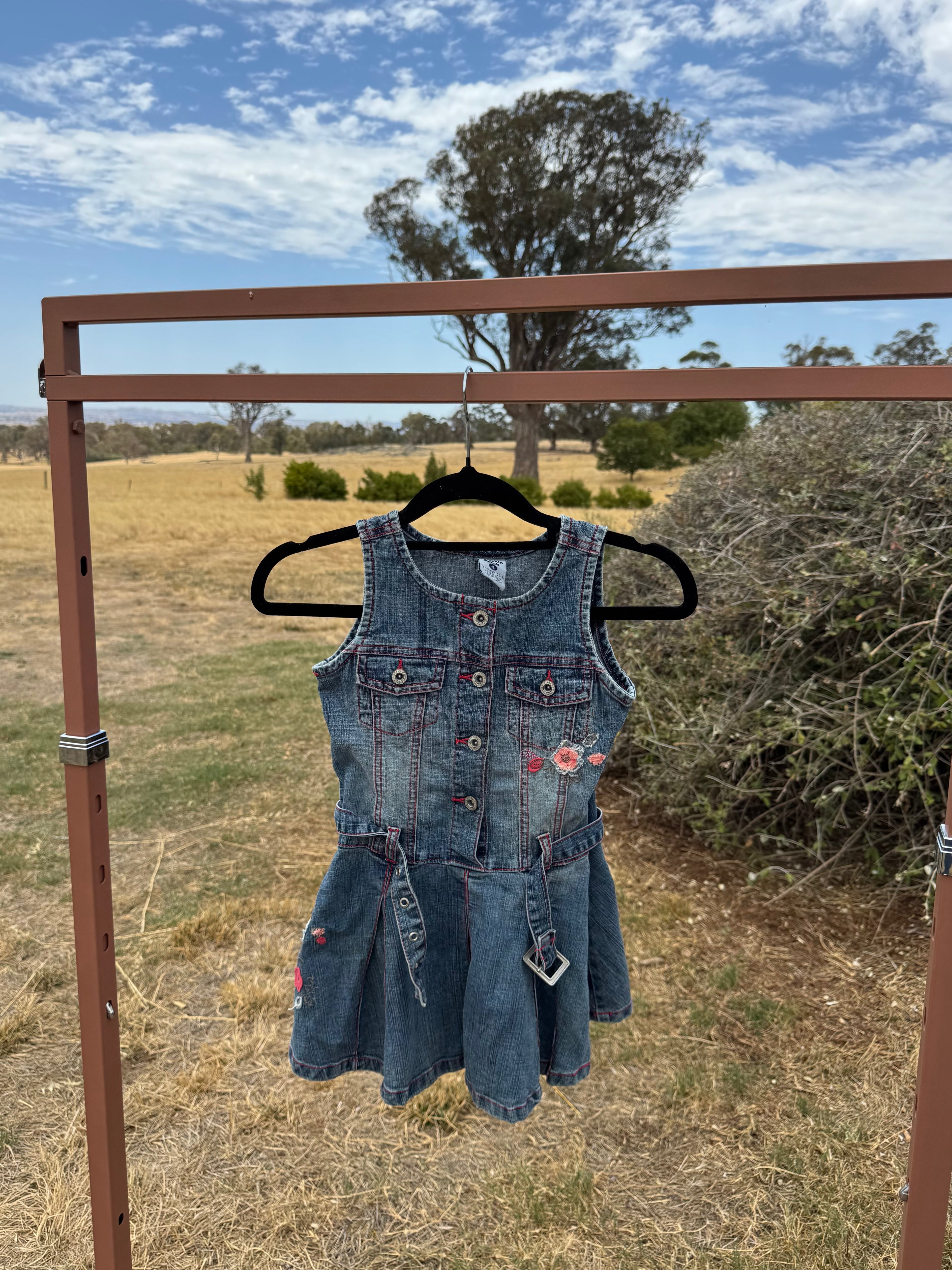 PUMPKIN PATCH KIDS DENIM DRESS 4