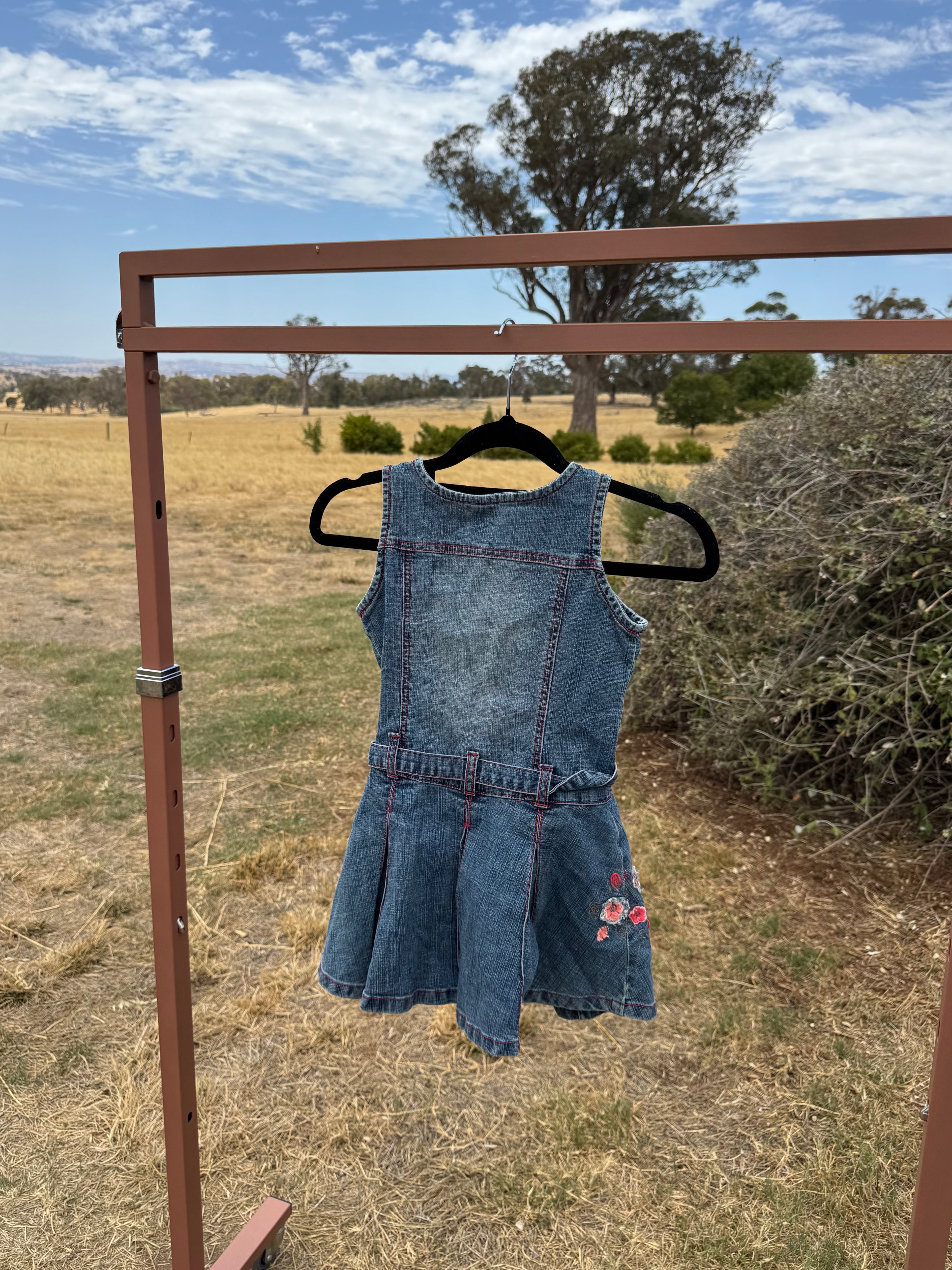PUMPKIN PATCH KIDS DENIM DRESS 4