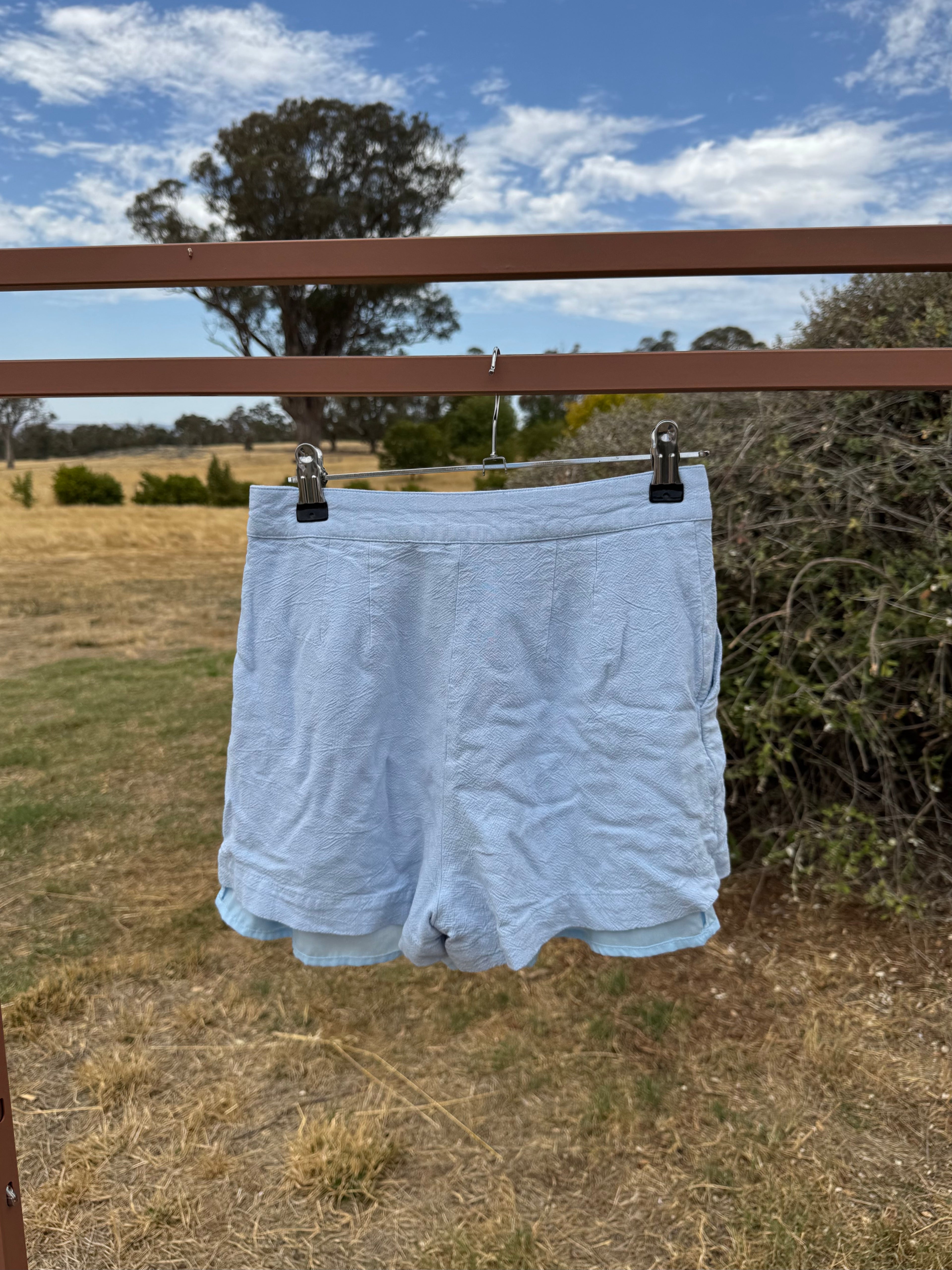 PEPPERMAYO LINEN SHORTS 6