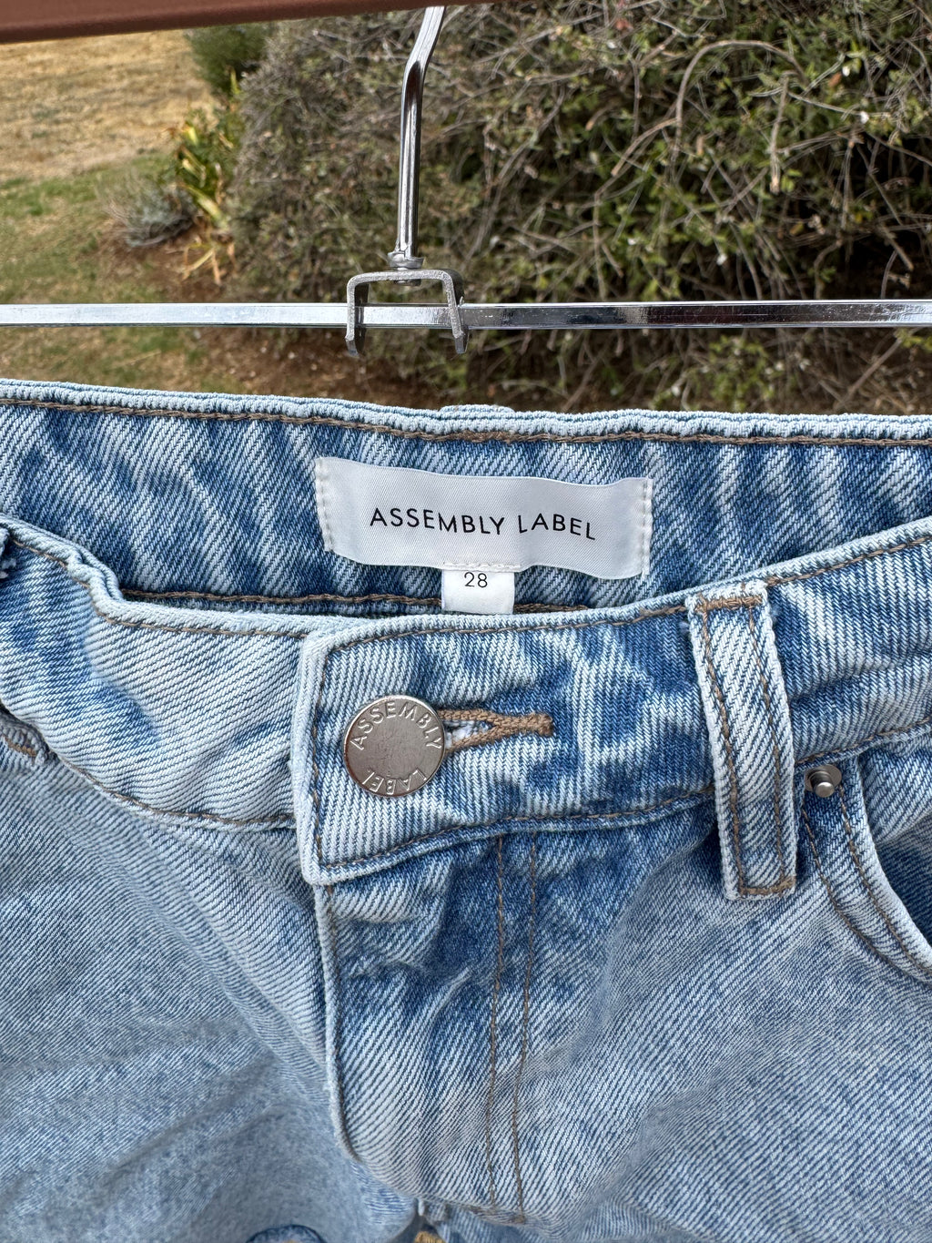 ASSEMBLY LABEL DENIM SHORTS