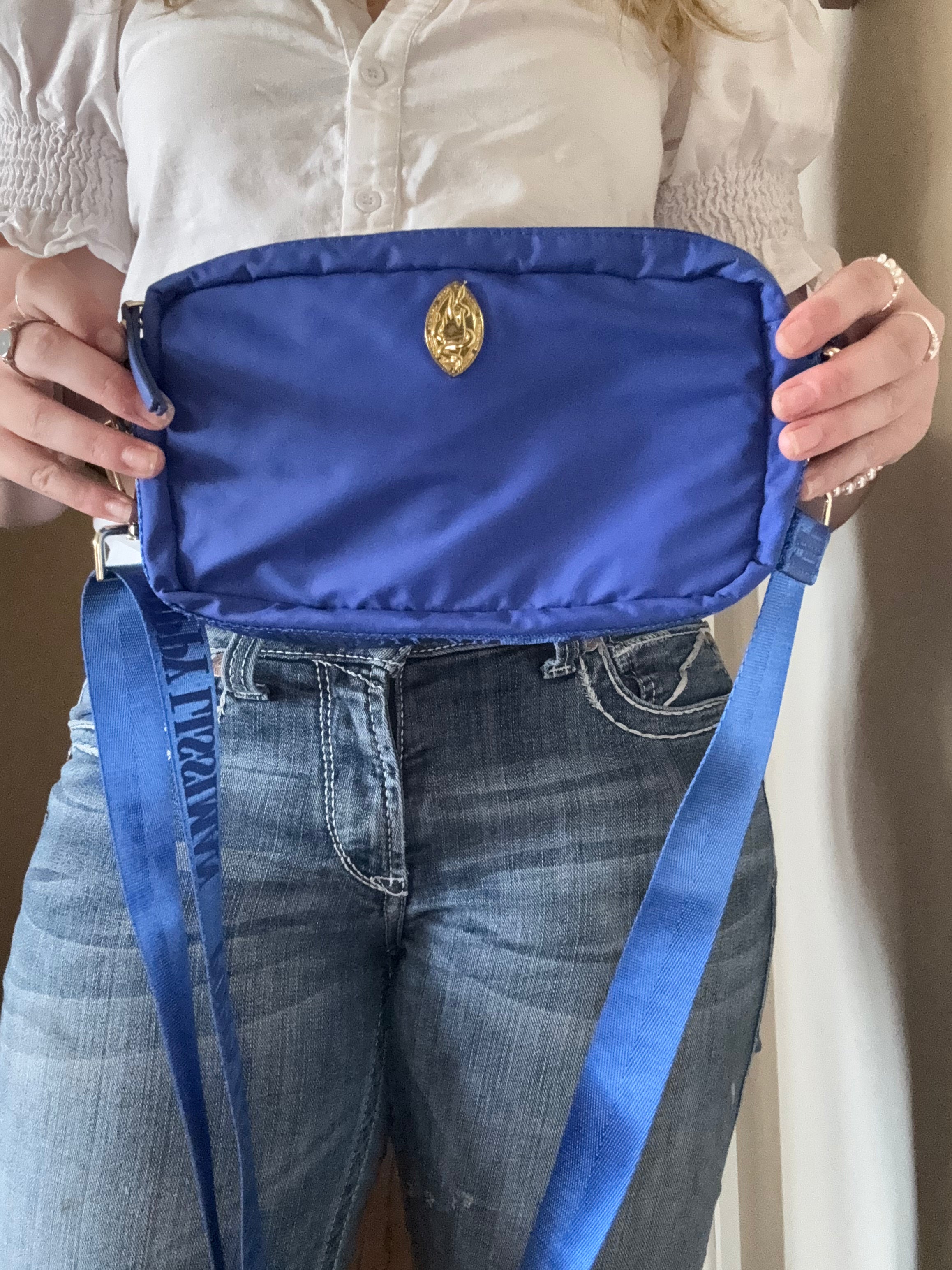 POPPY LISSIMAN BOBBY BAG ELECTRIC BLUE