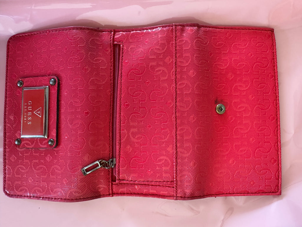 Y2K GUESS HOT PINK PURSE