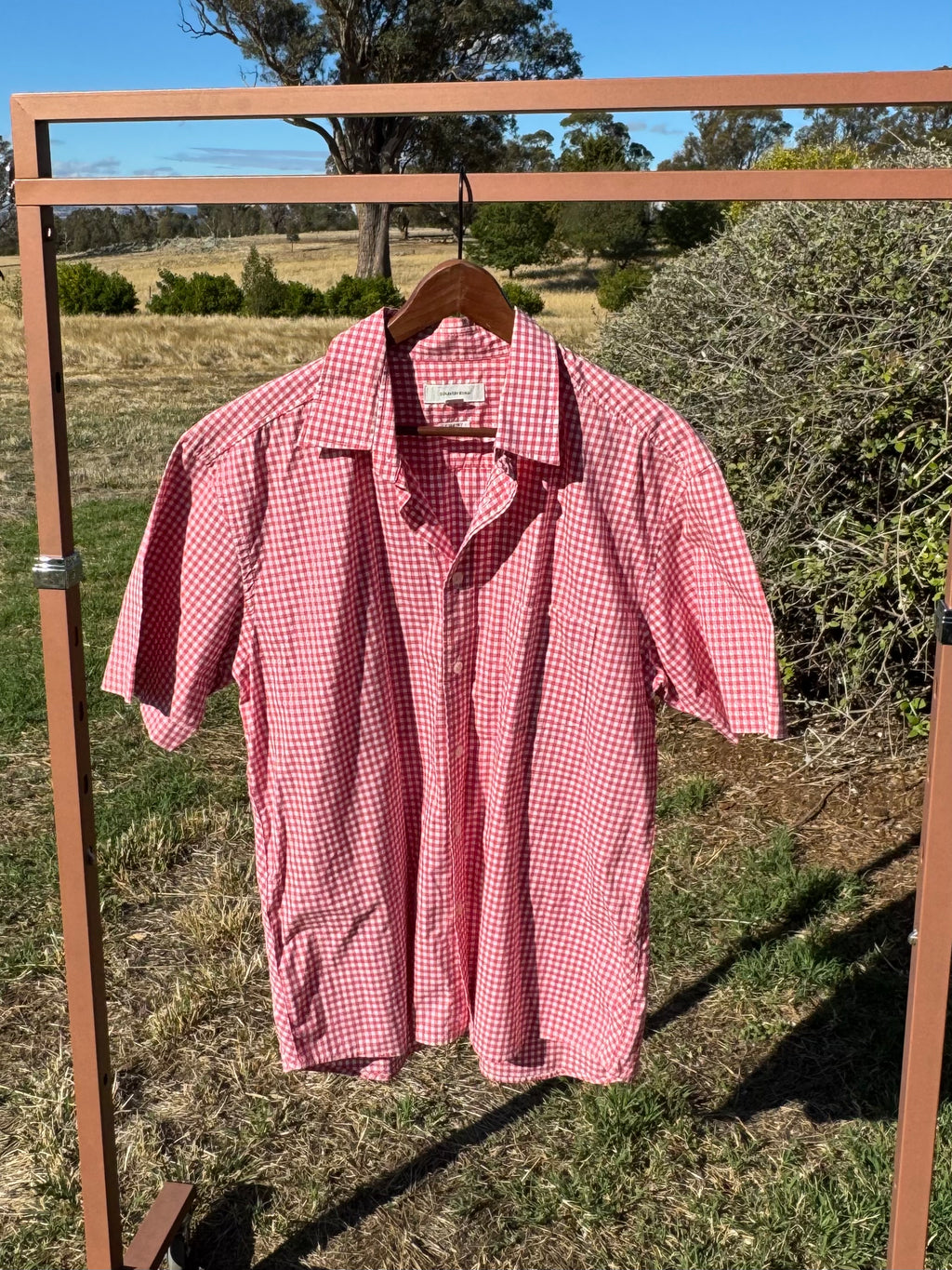 COUNTRY ROAD MENS SHORT SLEEVE SHIRT L