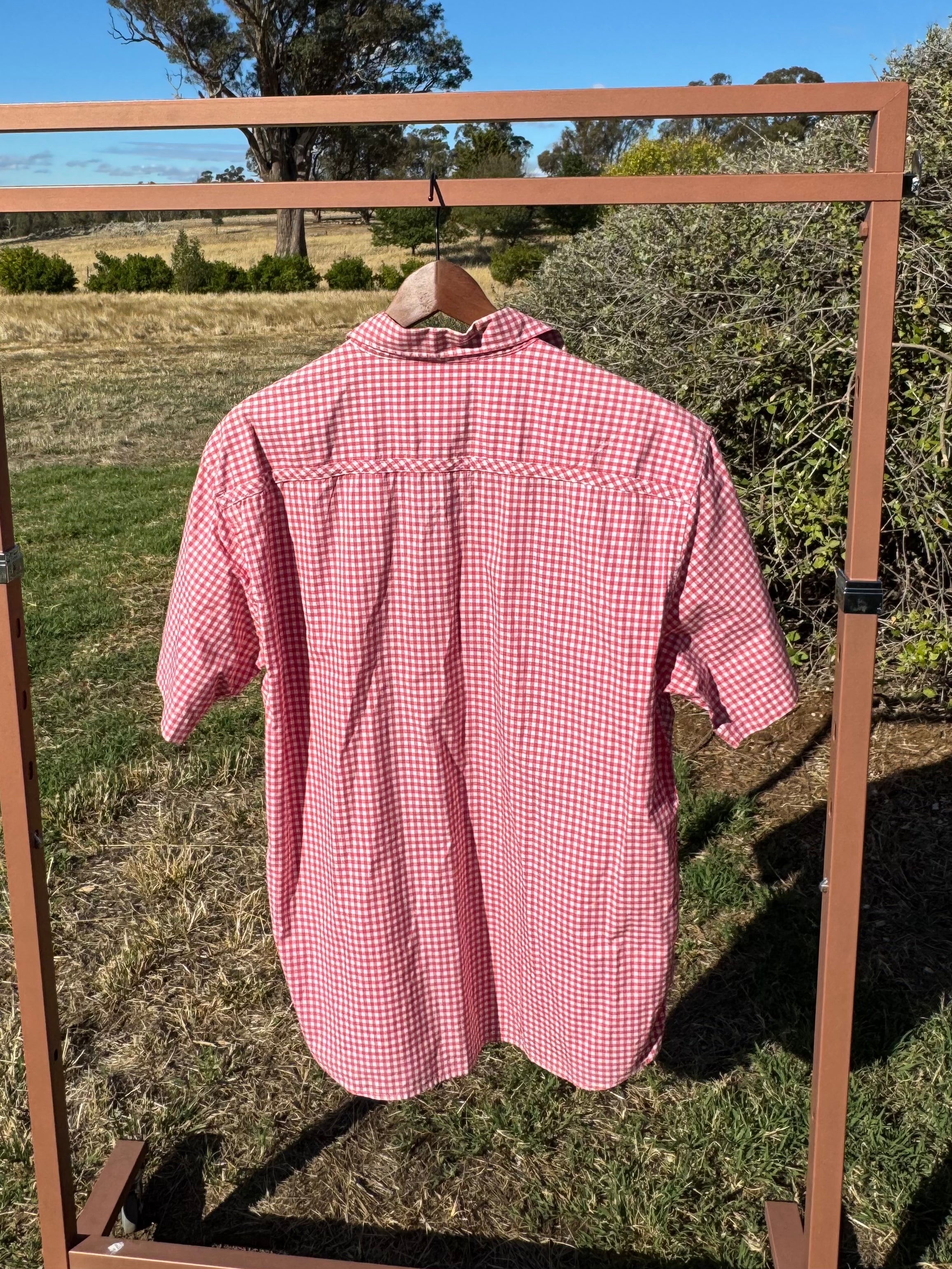 COUNTRY ROAD MENS SHORT SLEEVE SHIRT L