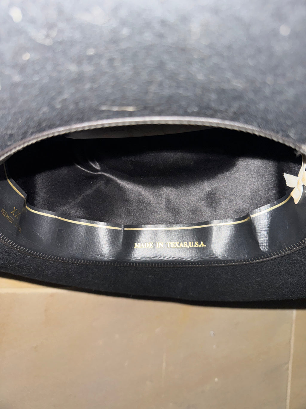 VINTAGE STETSON FELT HAT 59"